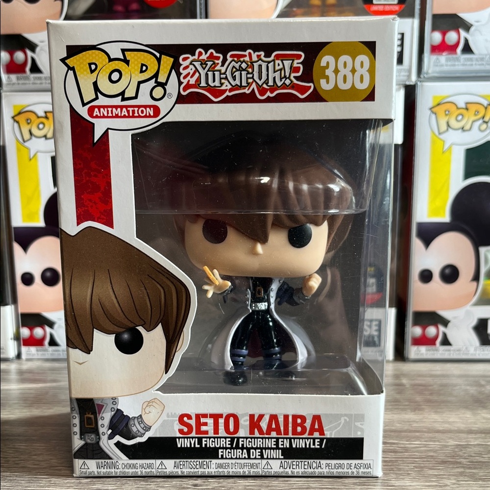 Funko Pop Yu-Gi-Oh! Seto Kaiba Pop! Vinyl Figure